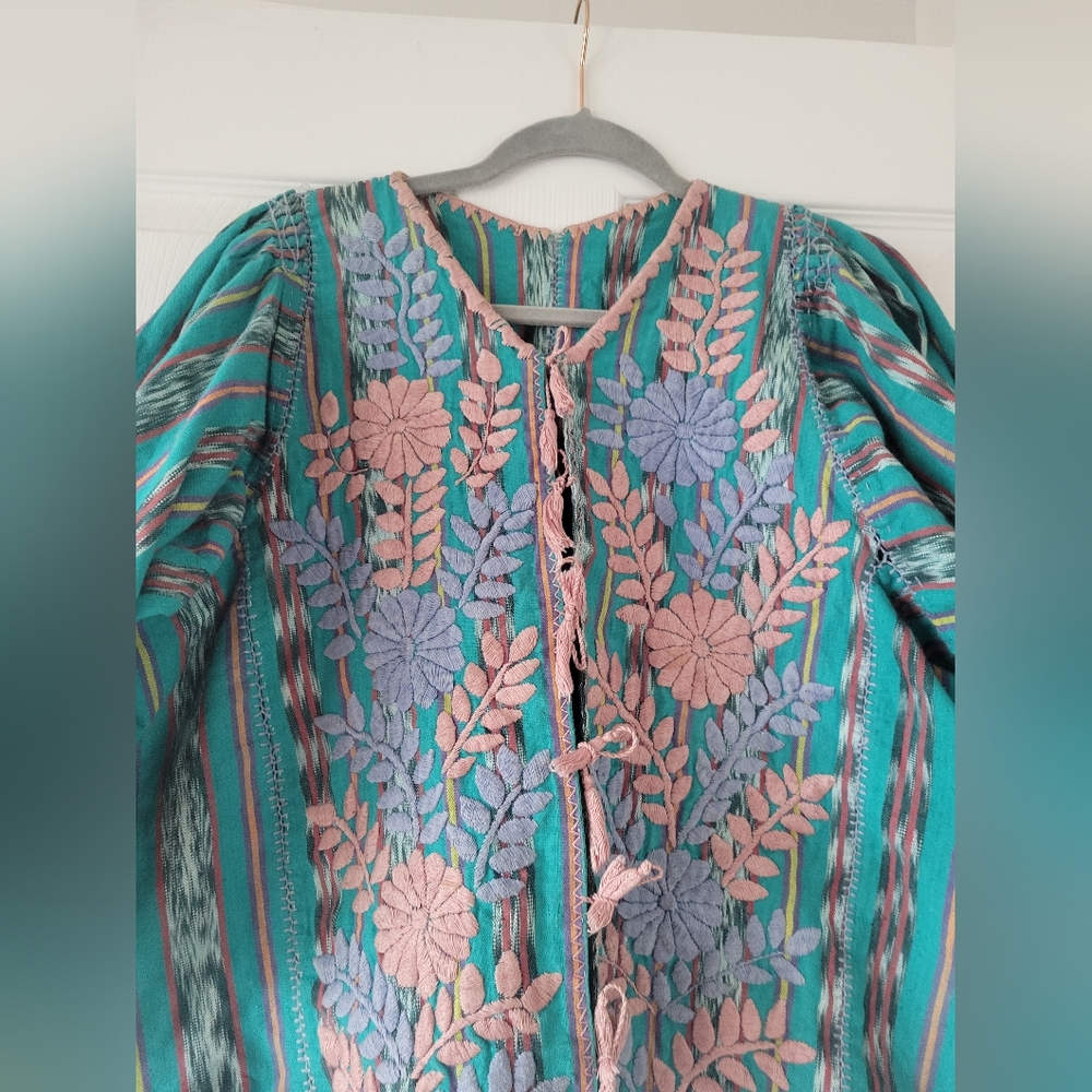 Unbranded Boho Hand Embroidered? Top size M/L